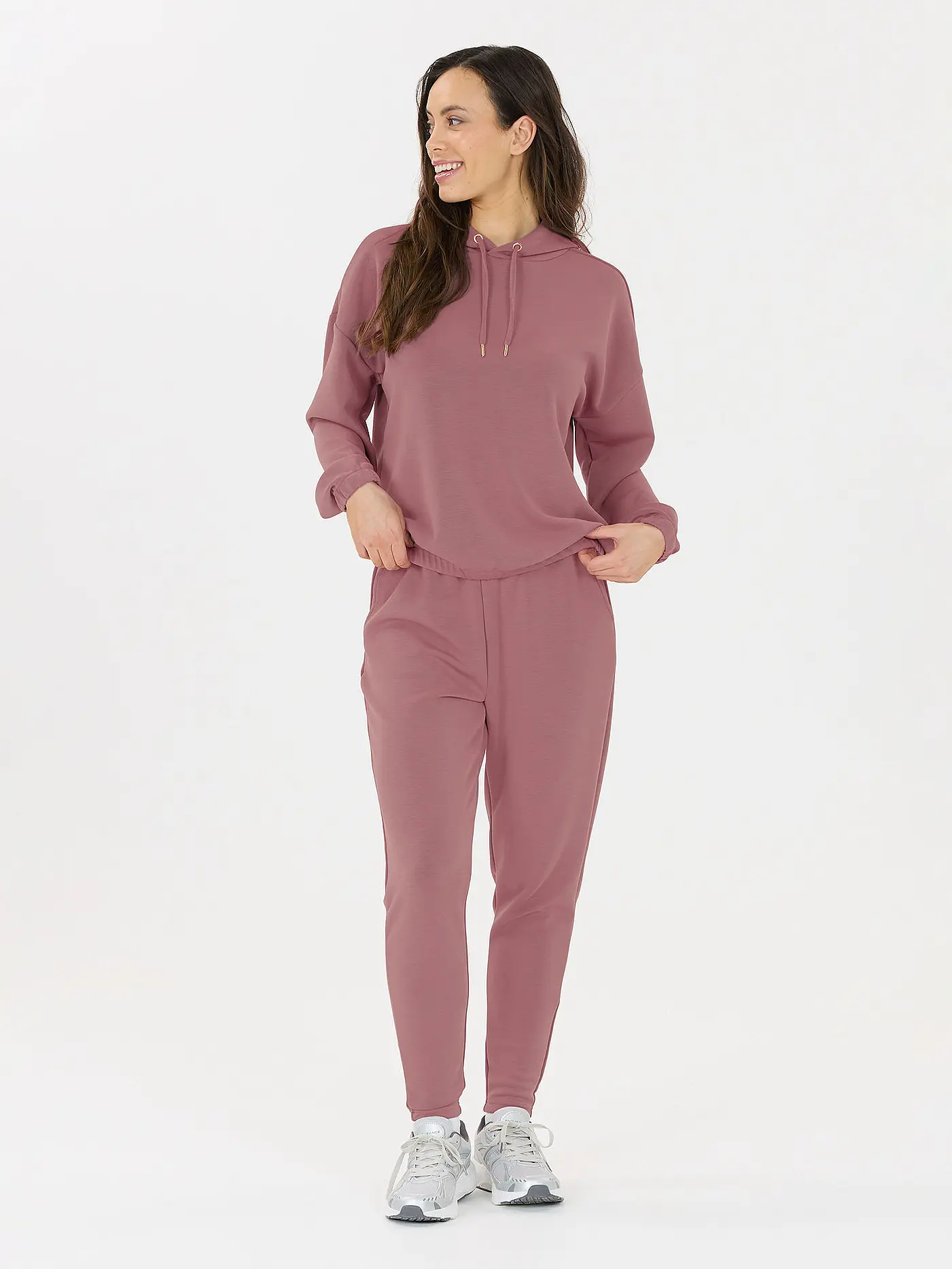 ATHLECIA | Damen Fitnesshoodie Namier | beere